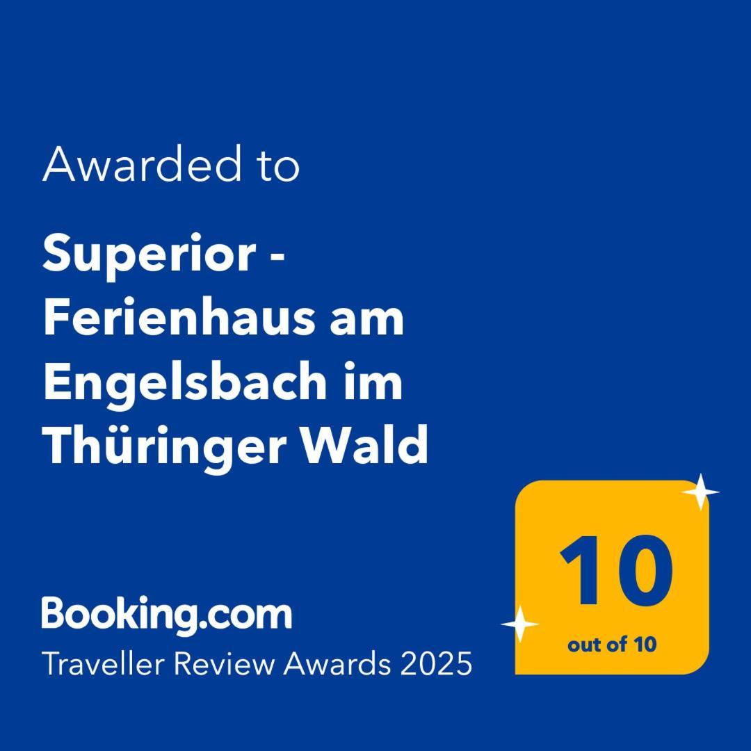 Superior - Ferienhaus Am Engelsbach Im Thueringer Wald Zewnętrze zdjęcie